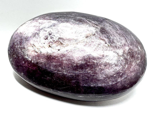 Gem Lepidolite Crystal Pebble 5cm