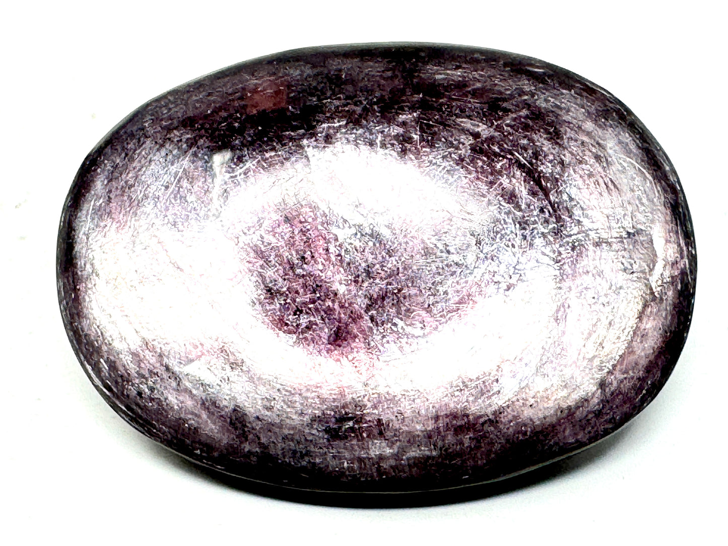 Gem Lepidolite Crystal Pebble 5cm