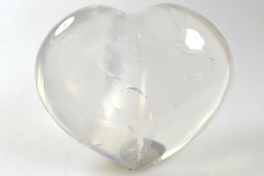 Girasol Quartz Crystal Heart Large 8.7cm