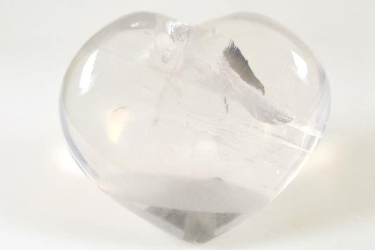 Girasol Quartz Crystal Heart Large 9.3cm