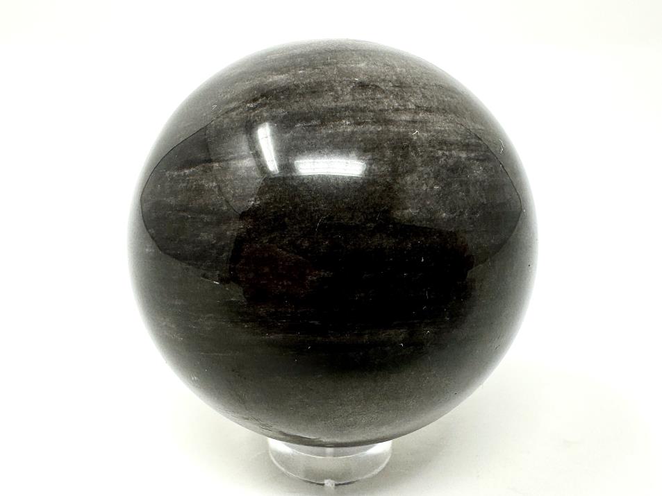 Silver Sheen Obsidian Crystal Sphere 4.5cm