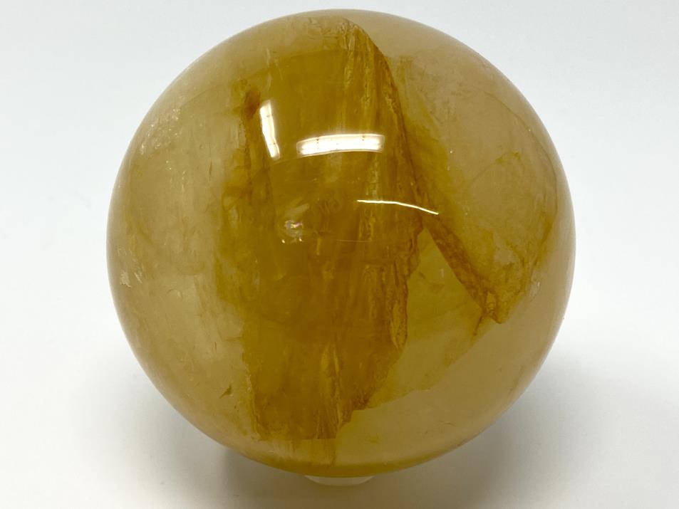 Yellow Quartz Crystal Sphere Large 7.4cm