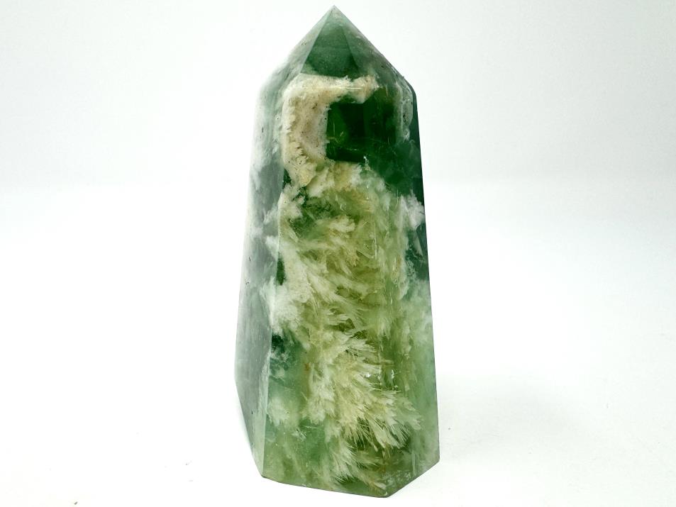 Green Fluorite Crystal Point 8.5cm