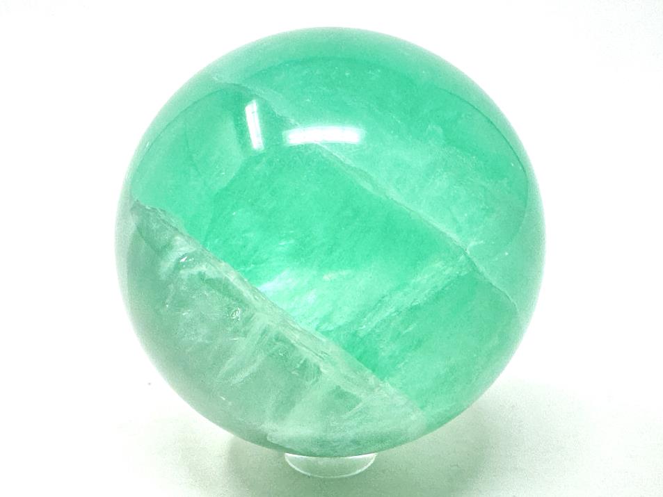 Green Fluorite Crystal Sphere 6.7cm