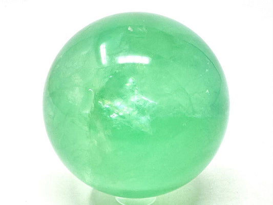 Green Fluorite Crystal Sphere 6.5cm