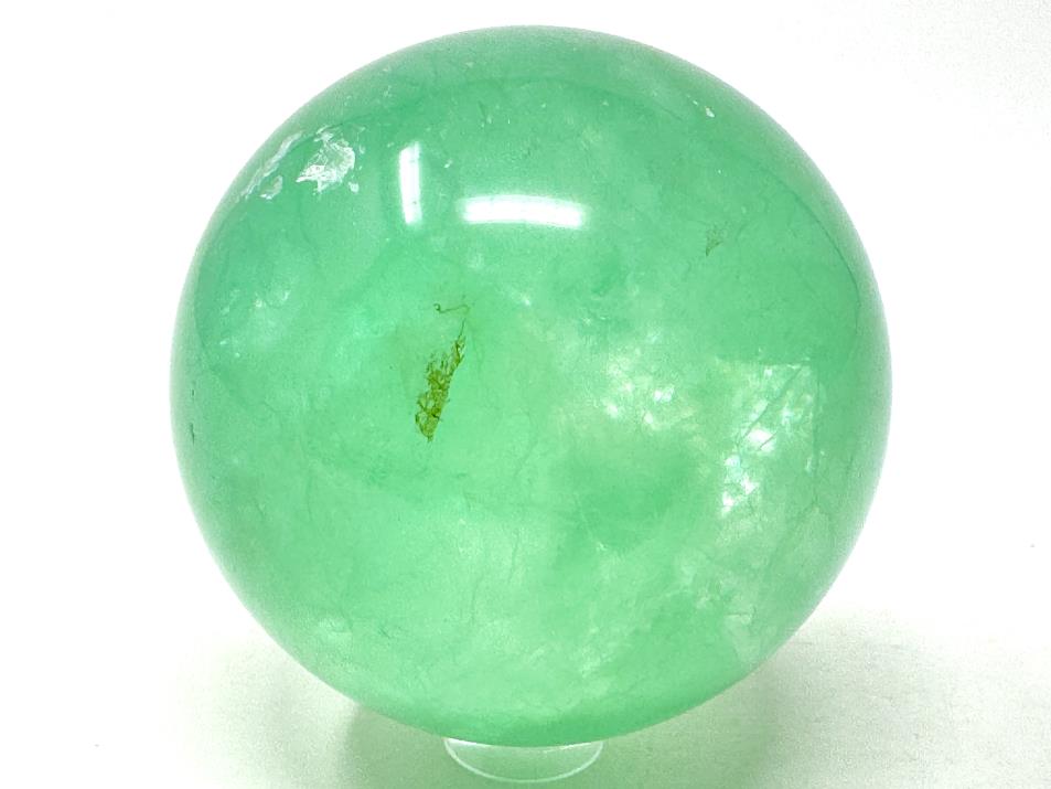 Green Fluorite Crystal Sphere 6.5cm