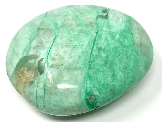 Green Moonstone Crystal Pebble 6.1cm