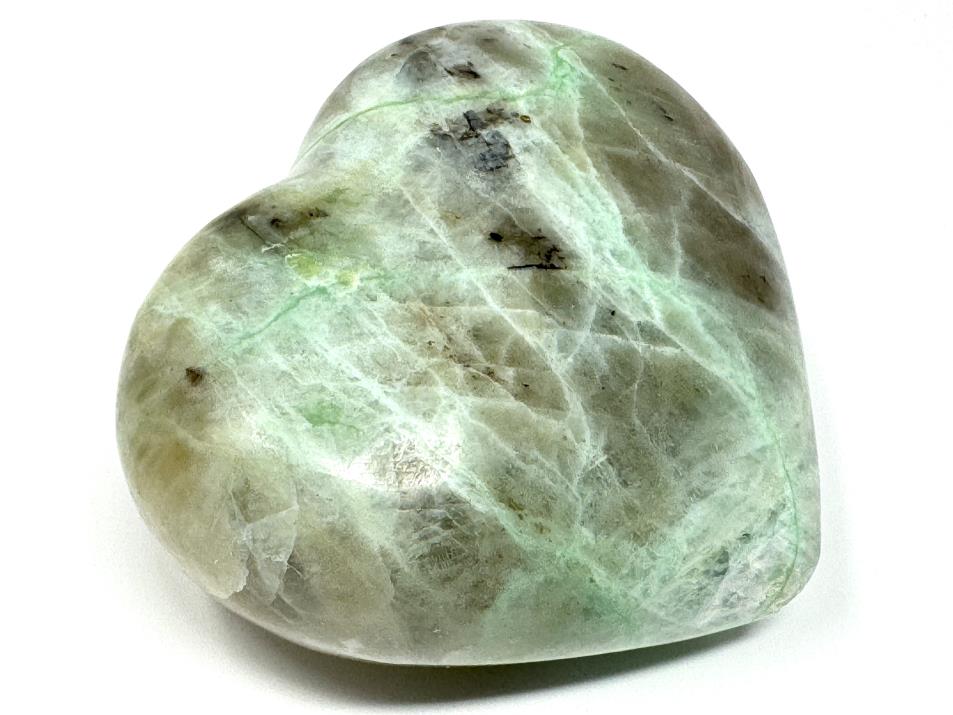 Green Moonstone Crystal Heart 6.4cm