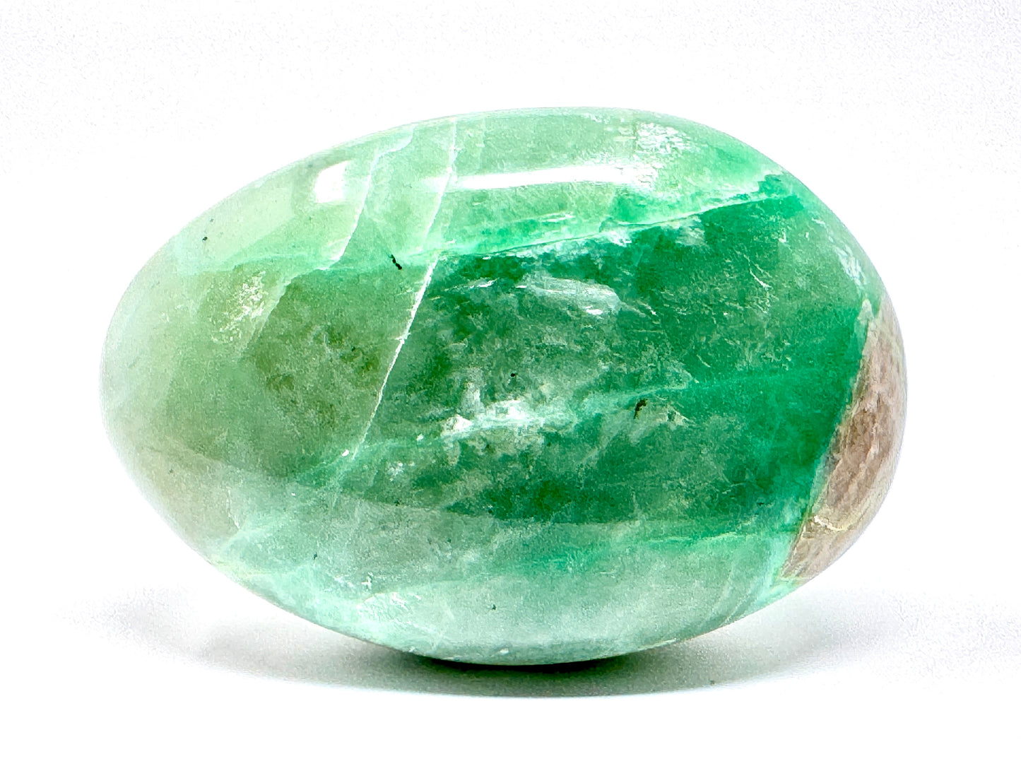 Green Moonstone Crystal Pebble Large 7.8cm