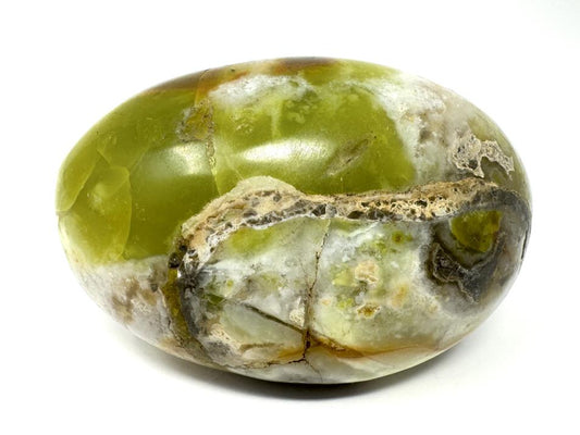 Green Opal Crystal Pebble 6.4cm