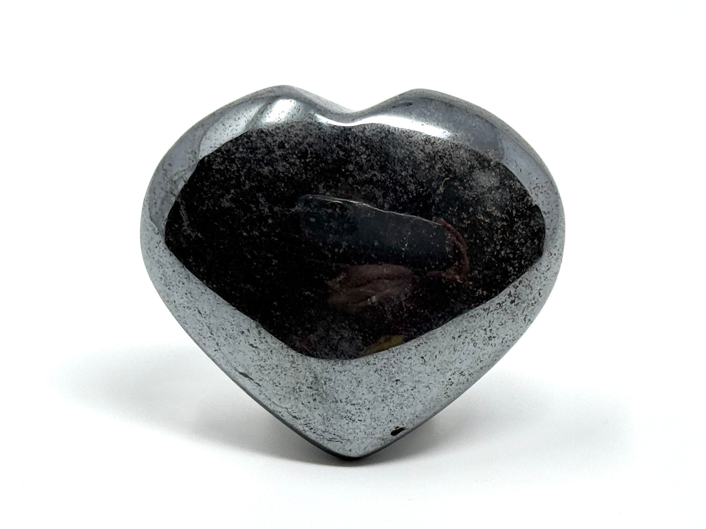 Hematite Crystal Heart 5.7cm