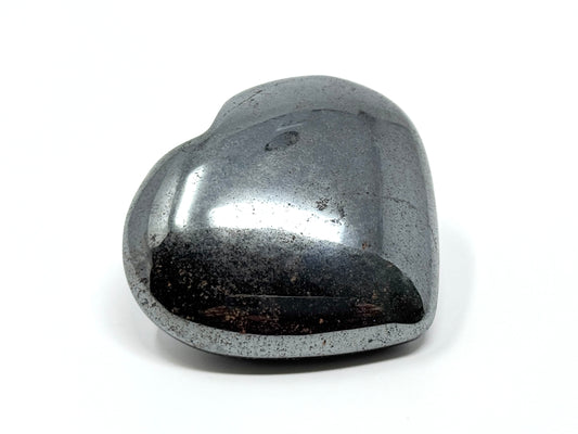 Hematite Crystal Heart 5.7cm