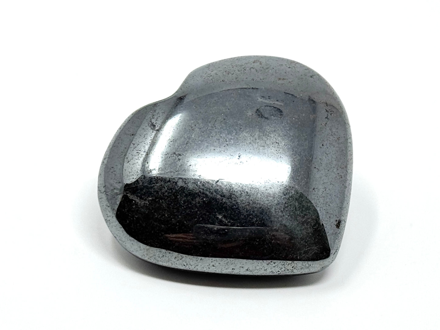 Hematite Crystal Heart 5.7cm