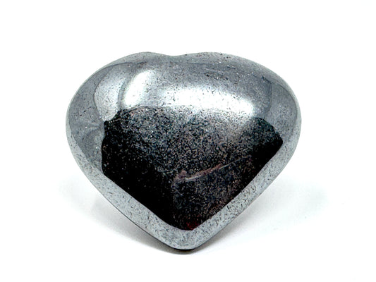 Hematite Crystal Heart 5.7cm