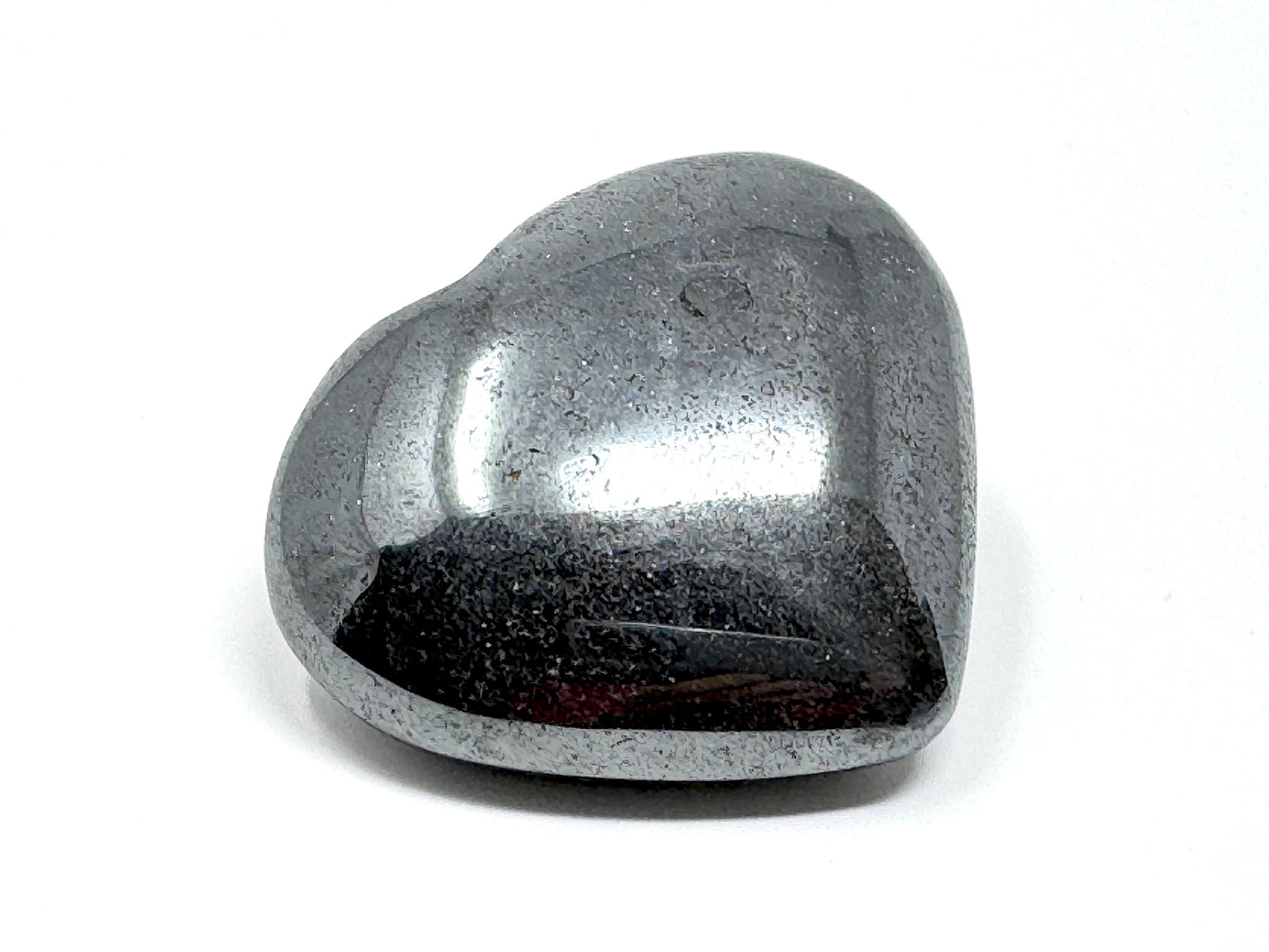 Hematite Crystal Heart 5.7cm