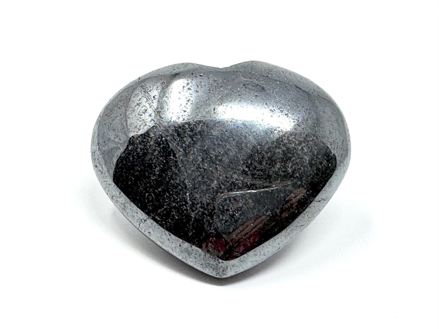 Hematite Crystal Heart 5.5cm