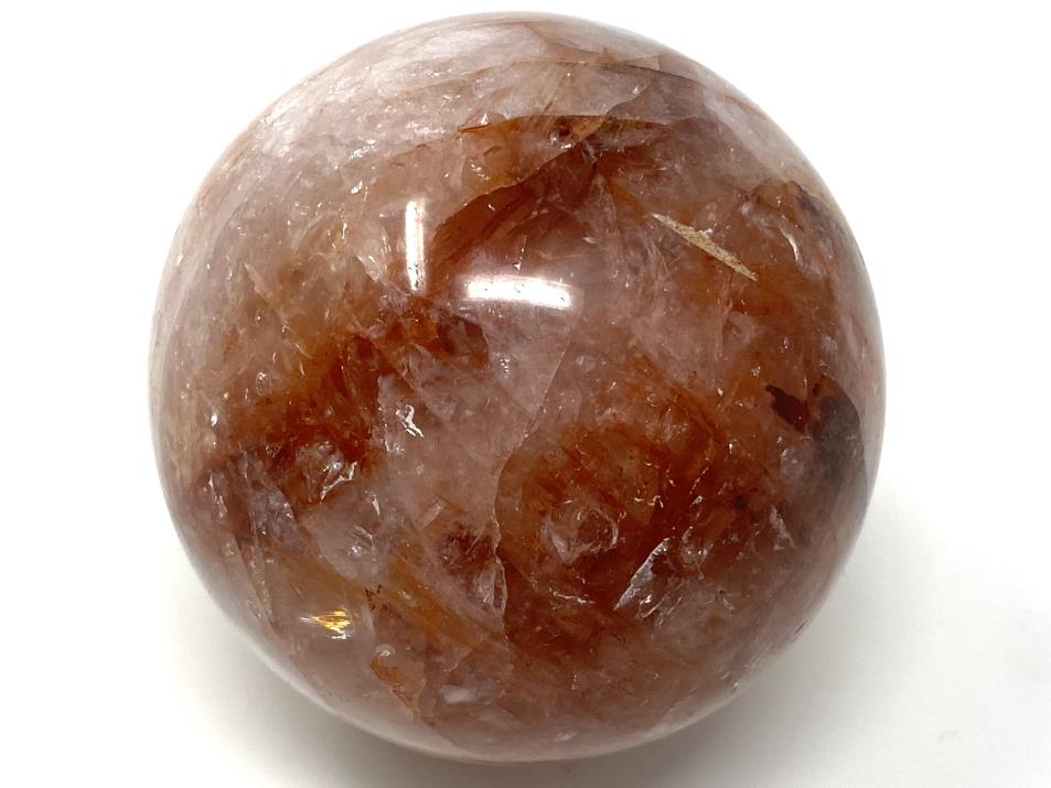 Hematoid Quartz Crystal Sphere 6.8cm