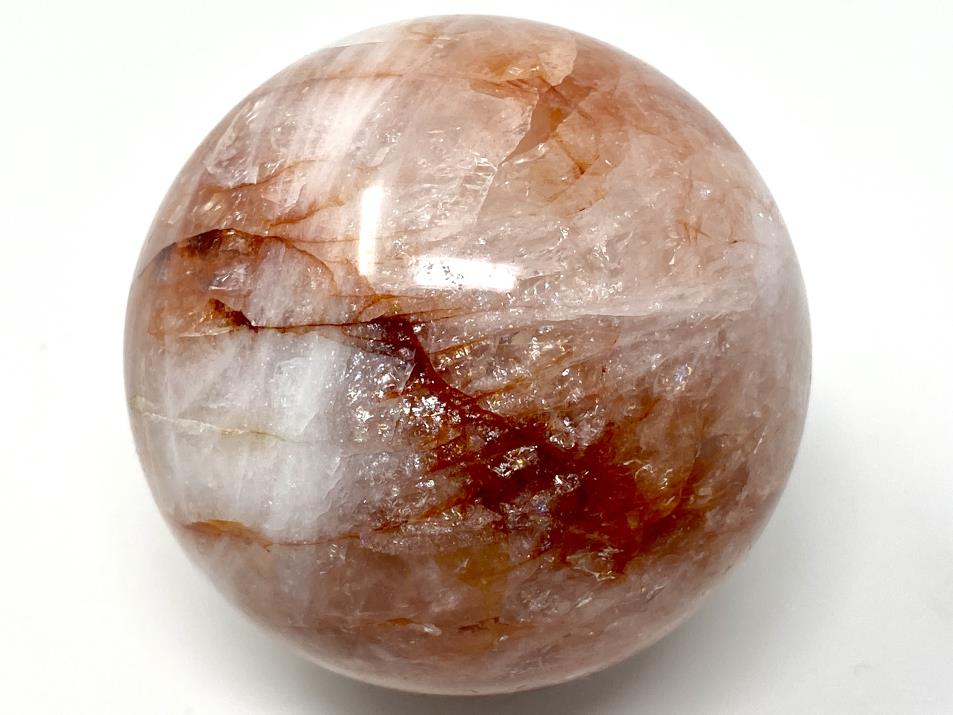 Hematoid Quartz Crystal Sphere 6.8cm