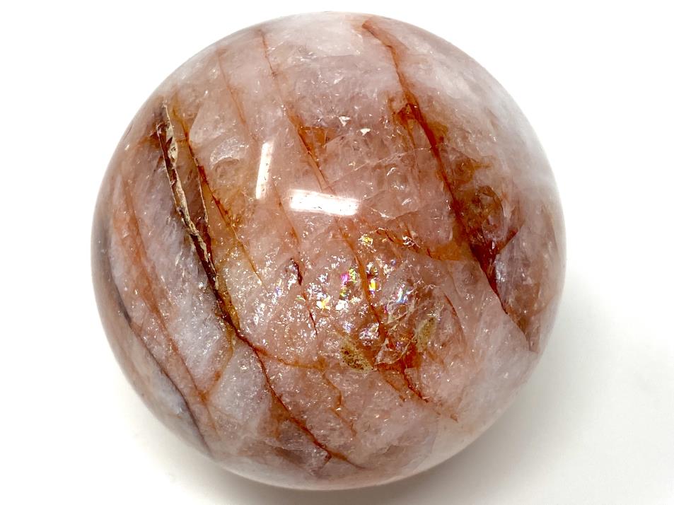 Hematoid Quartz Crystal Sphere 6.8cm