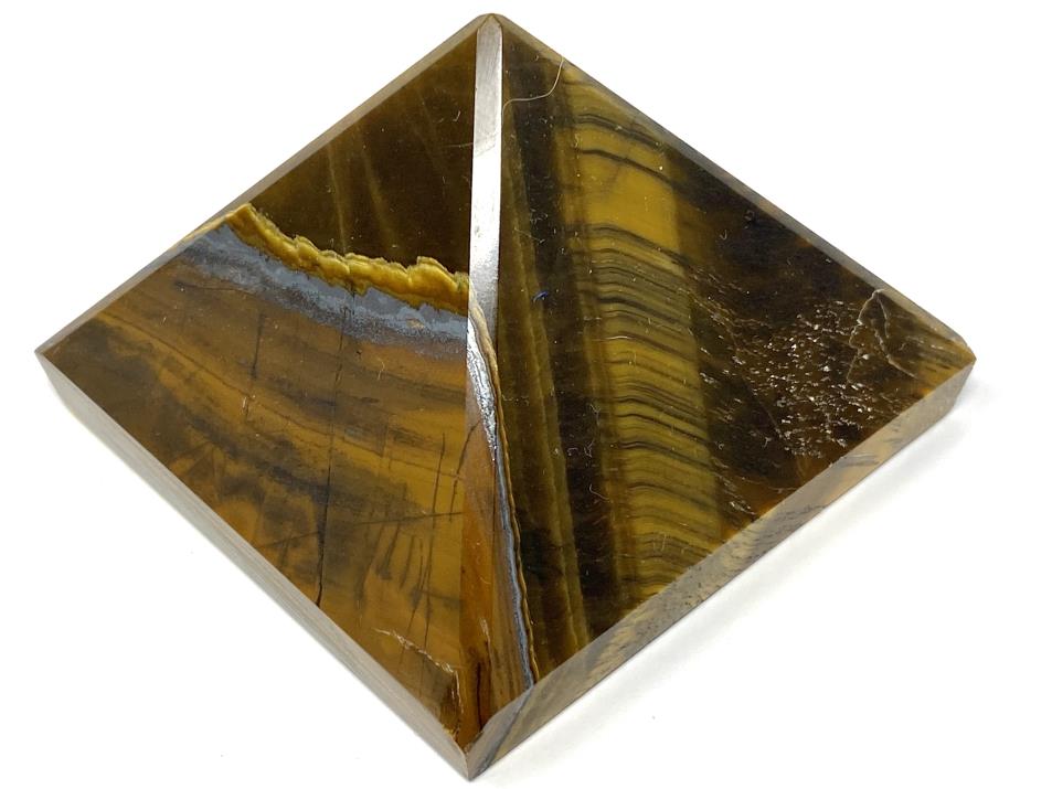 Tiger's Eye Crystal Pyramid 5.9cm