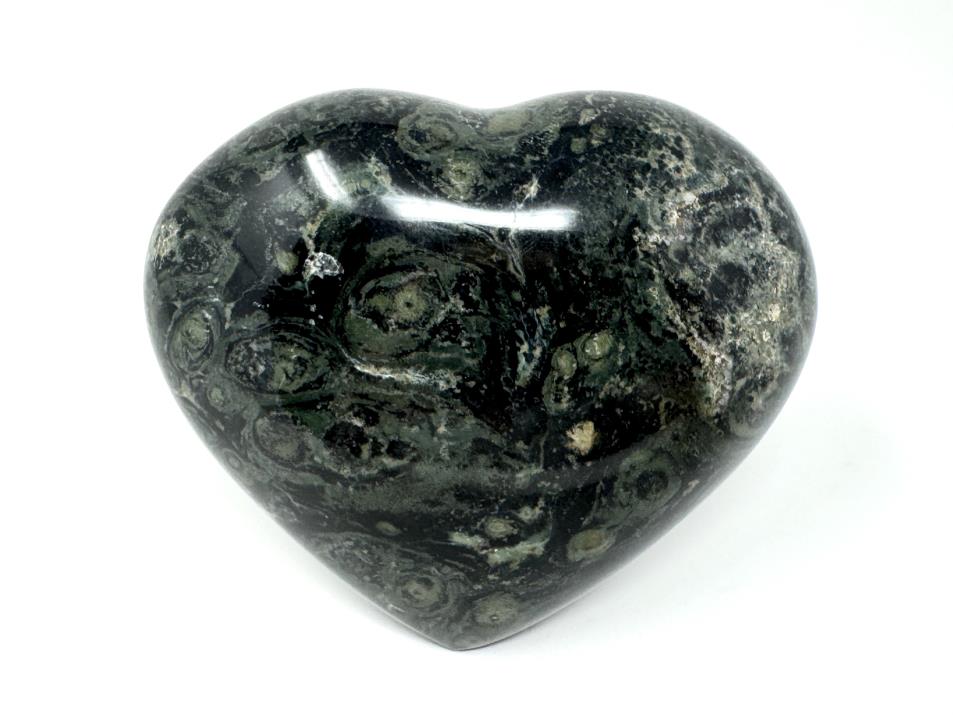 Kambaba Jasper Crystal Heart Large 8.3cm