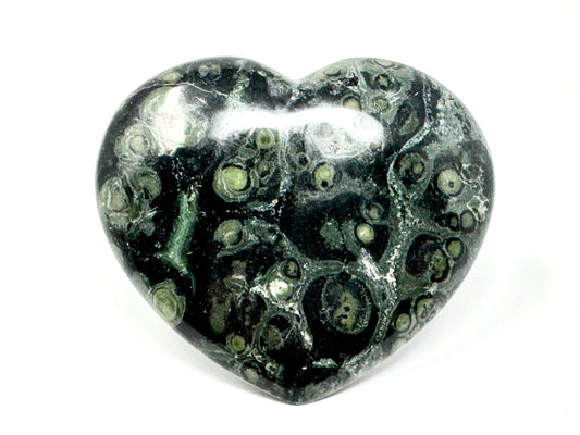 Kambaba Jasper Crystal Heart 8.3cm