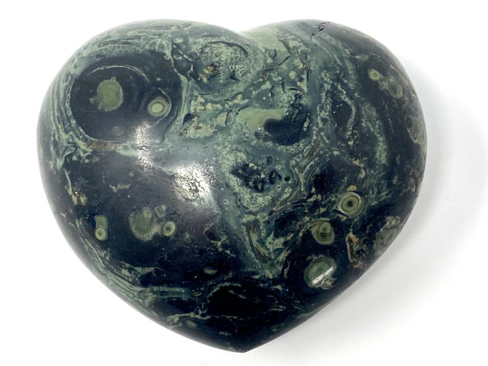 Kambaba Jasper Crystal Heart 7.2cm