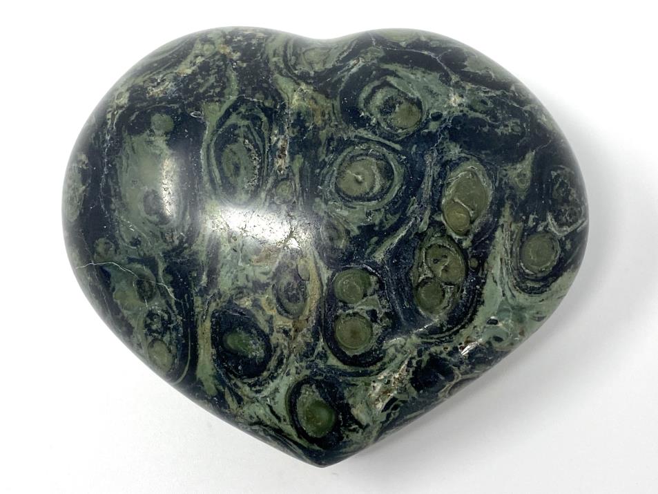 Kambaba Jasper Crystal Heart Large 8.3cm