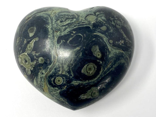 Kambaba Jasper Crystal Heart 7.2cm