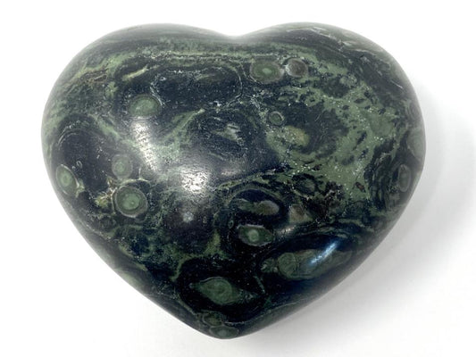 Kambaba Jasper Crystal Heart 6.9cm