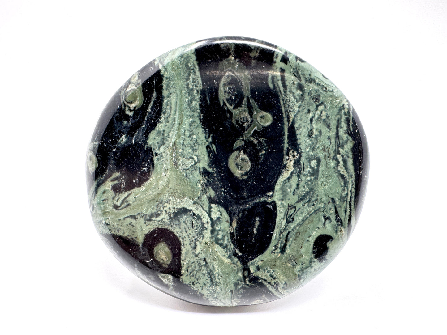 Kambaba Jasper Crystal Pebble 5.9cm