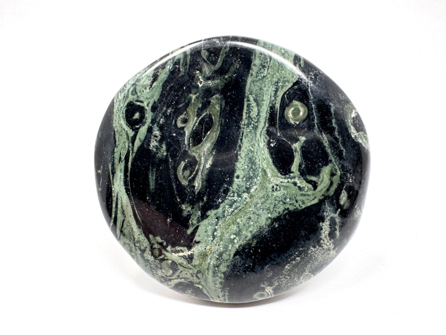 Kambaba Jasper Crystal Pebble 5.9cm