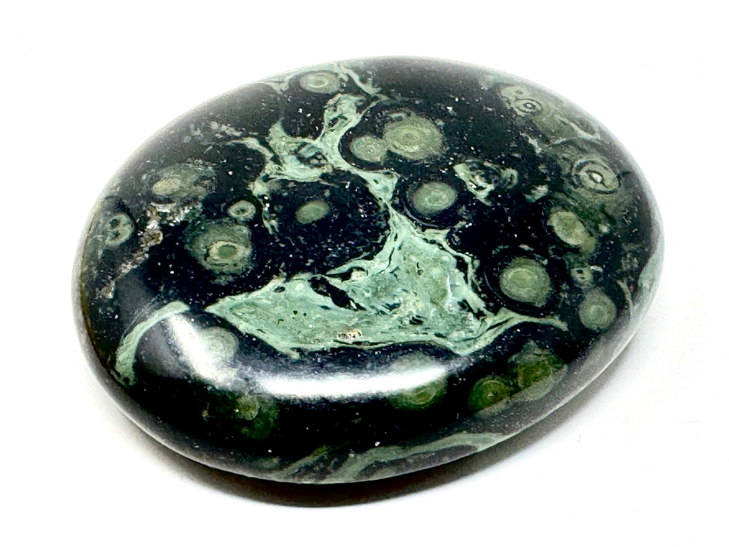 Kambaba Jasper Crystal Pebble 6.4cm