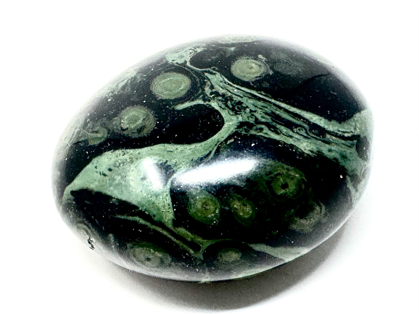 Kambaba Jasper Crystal Pebble 5.3cm