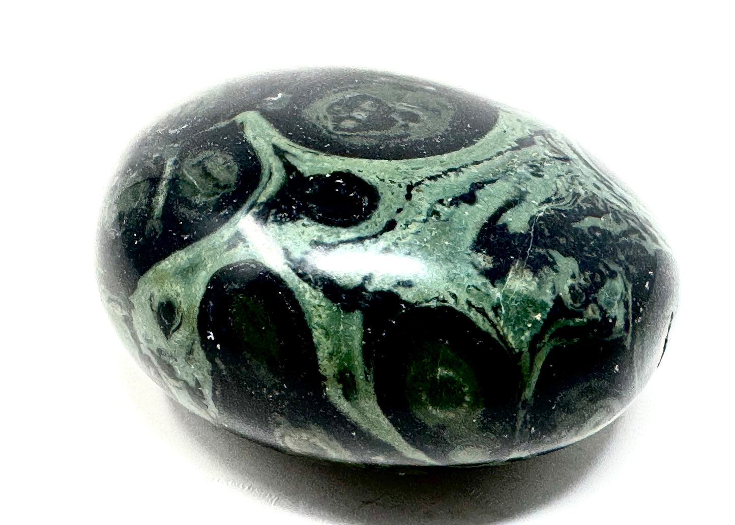 Kambaba Jasper Crystal Pebble 5.3cm