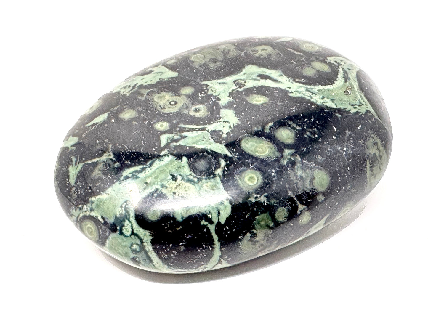 Kambaba Jasper Crystal Pebble 6.6cm