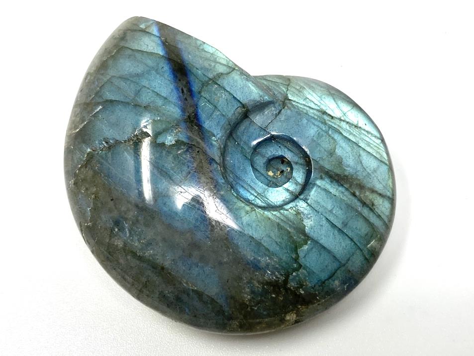 Labradorite Ammonite Crystal Carving 4.7cm