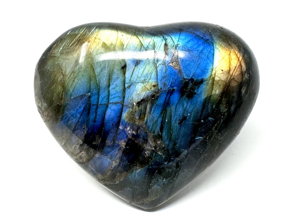 Labradorite Crystal Heart 5.9cm