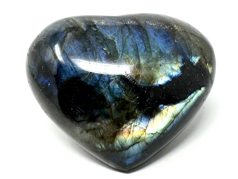 Labradorite Crystal Heart 5.9cm