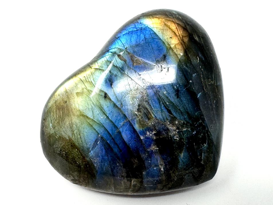 Labradorite Crystal Heart 5.9cm