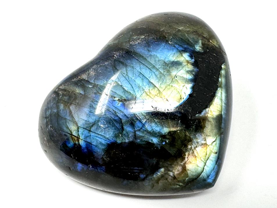 Labradorite Crystal Heart 5.9cm