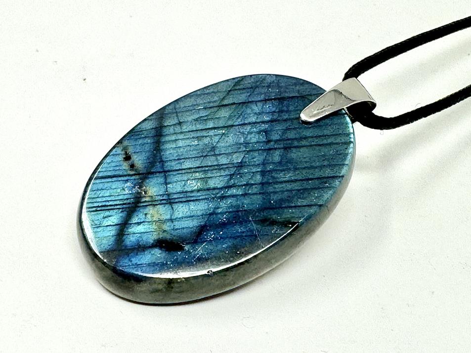 Labradorite Pendant Oval 4.2cm