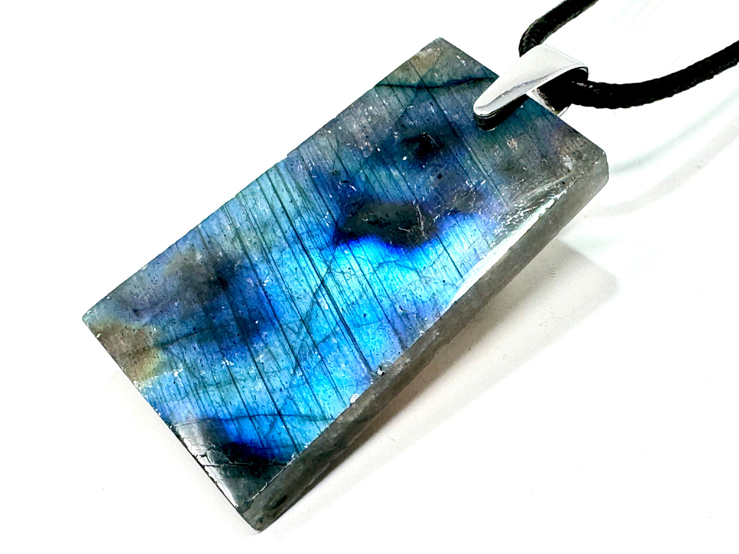 Labradorite Pendant Ingot 4.3cm