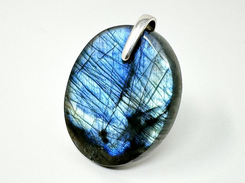 Labradorite Pendant Oval 4.2cm