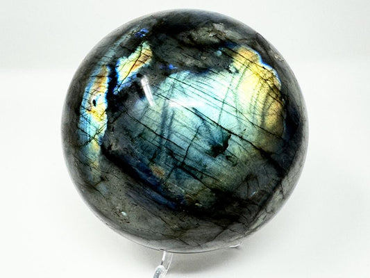 Labradorite Crystal Sphere Large 12cm