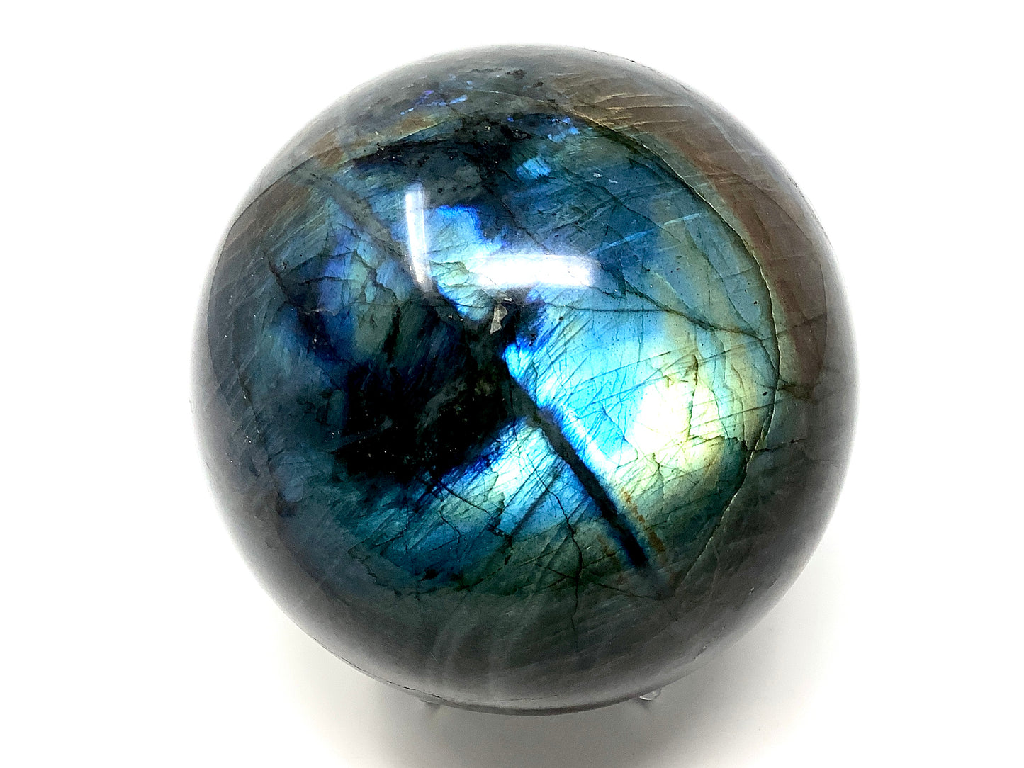 Labradorite Crystal Sphere Large 13cm