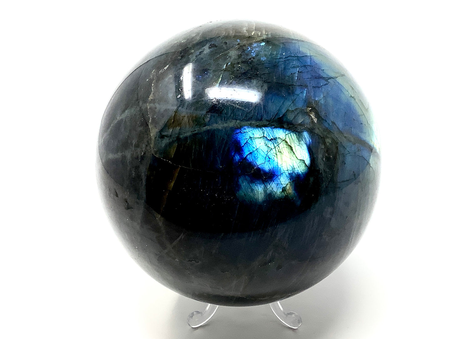 Labradorite Crystal Sphere Large 13cm