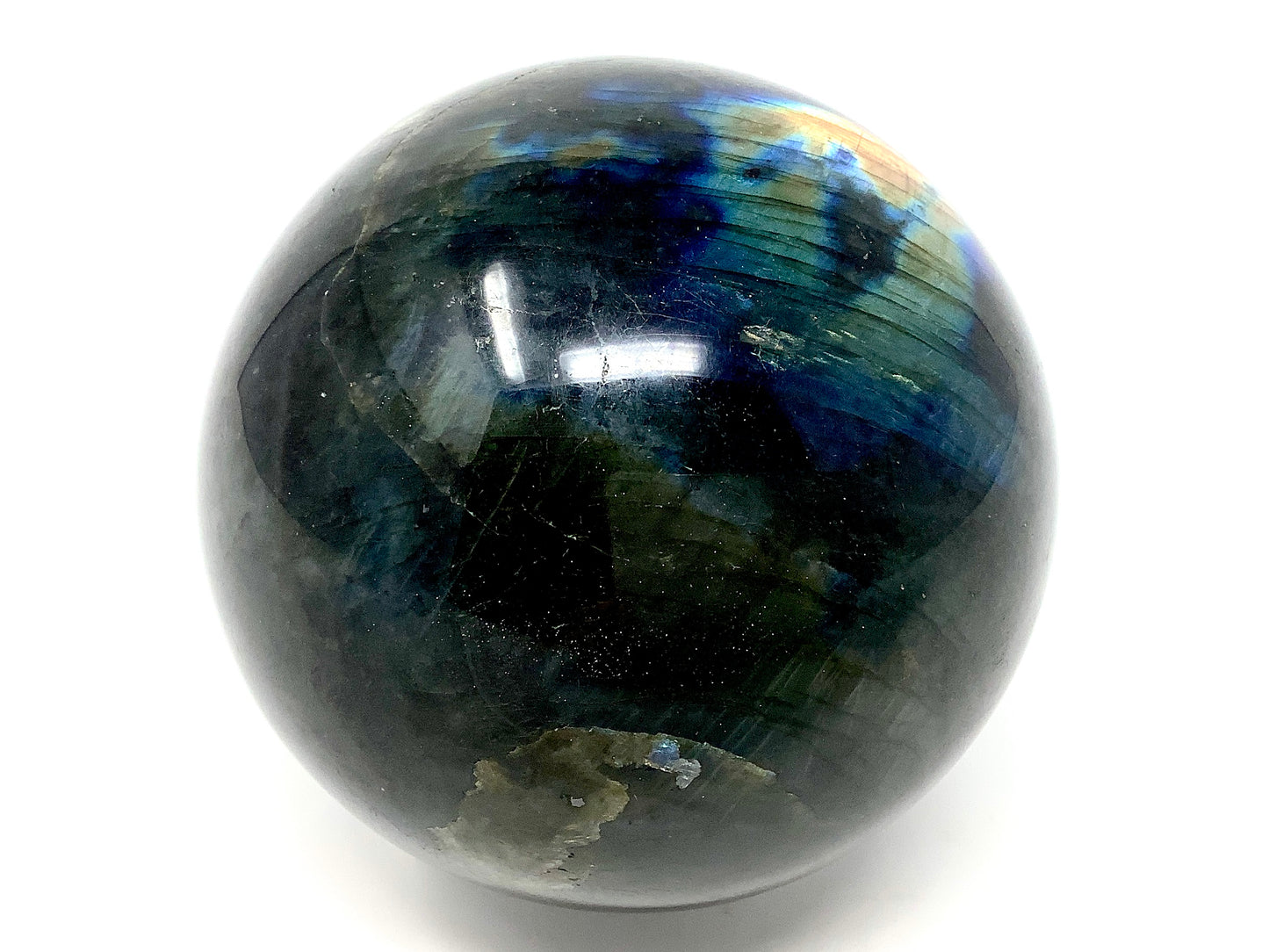 Labradorite Crystal Sphere Large 8.9cm