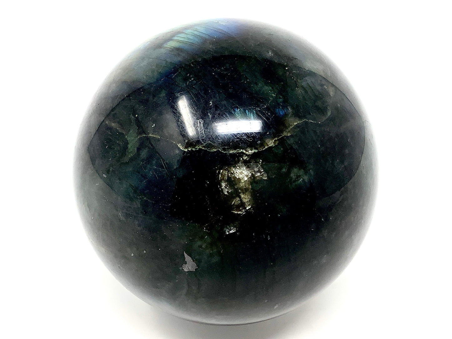 Labradorite Crystal Sphere Large 8.9cm