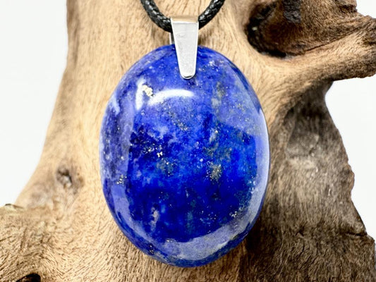 Lapis Lazuli Pendant Oval 3.5cm